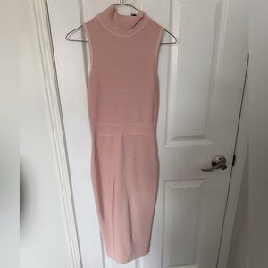 Blush Bandage Couture Dress